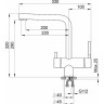 Смеситель для кухни GRANULA 2305 Турмалин 2305 TYPMALIH